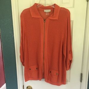 Allison Daley Orange Sweater